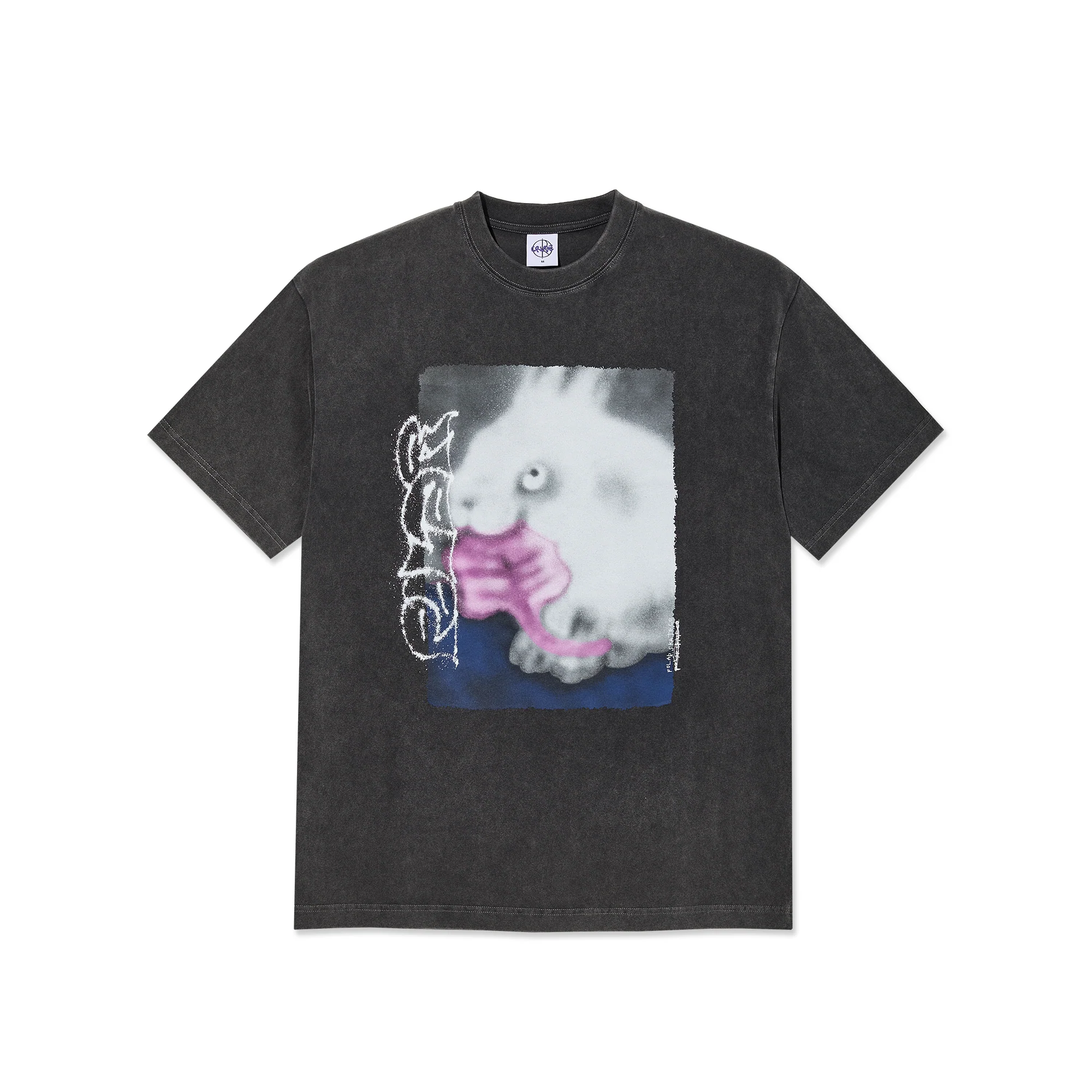 Tee | Rabbit - Silver Black