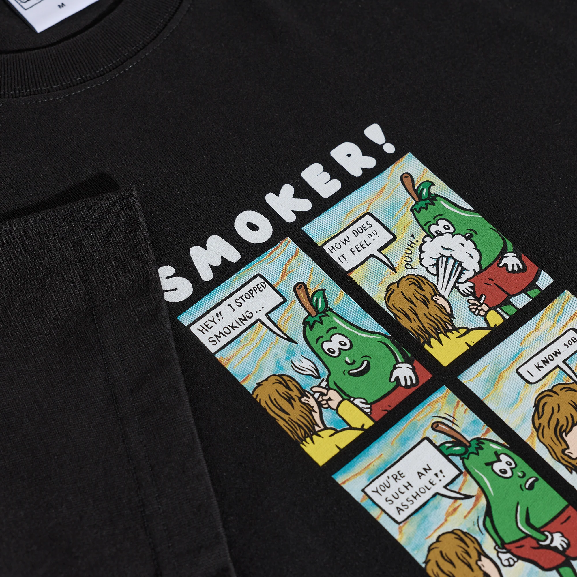Tee | Smoker! - Black - Image 3