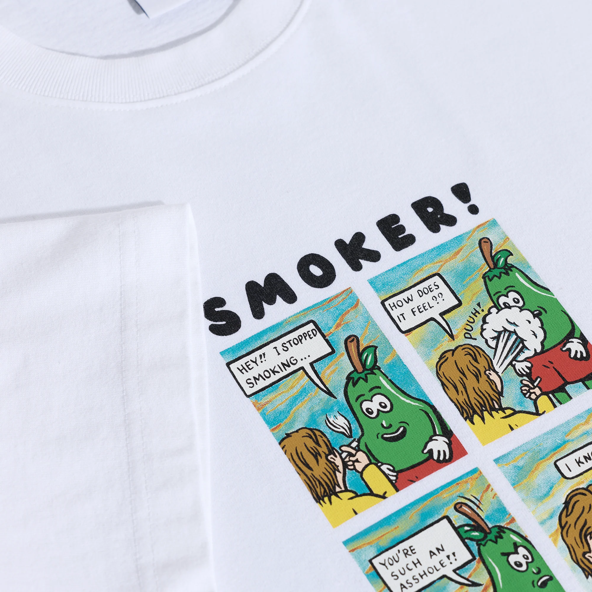 Tee | Smoker! - White - Image 3